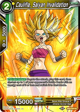 Caulifla, Saiyan Invalidation DB2-100 card