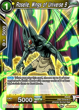 Roselle, Wings of Universe 9 DB2-116 card