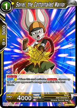 Sorrel, the Cottontailed Warrior DB2-120