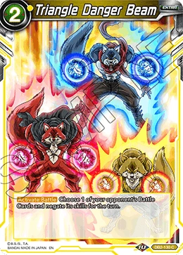 Triangle Danger Beam DB2-130 card