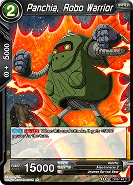 Panchia, Robo Warrior DB2-144 card