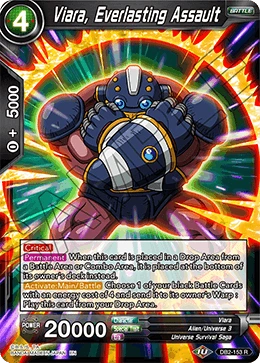 Viara, Everlasting Assault DB2-153 card