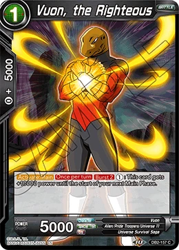 Vuon, the Righteous DB2-157 card