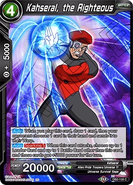 Kahseral, the Righteous DB2-158 card