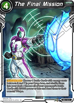 The Final Mission DB2-163 card