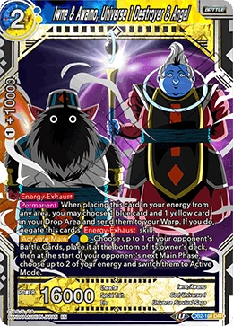 Iwne & Awamo, Universe 1 Destroyer & Angel DB2-168 card