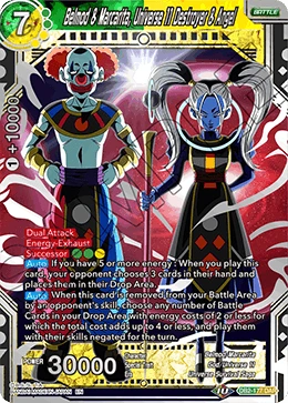 Belmod & Marcarita, Universe 11 Destroyer & Angel DB2-177 card