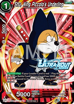 Shu, King Piccolo's Underling DB3-012_PR card