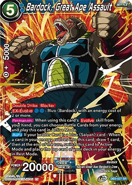 Bardock, Great Ape Assault DB3-027 card