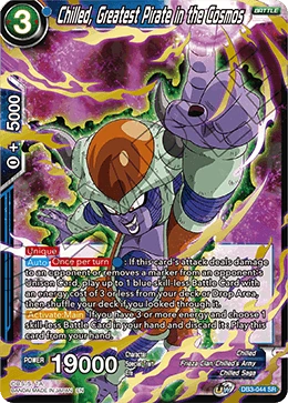 Chilled, Greatest Pirate in the Cosmos DB3-044 card