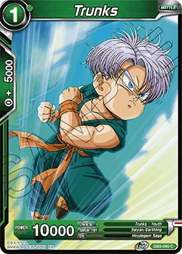 Trunks DB3-060 card
