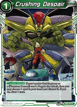 Crushing Despair DB3-076 card