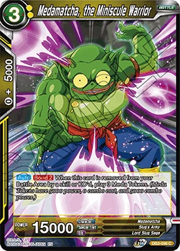 Medamatcha, the Miniscule Warrior DB3-096 card