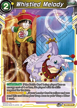 Whistled Melody DB3-100 card