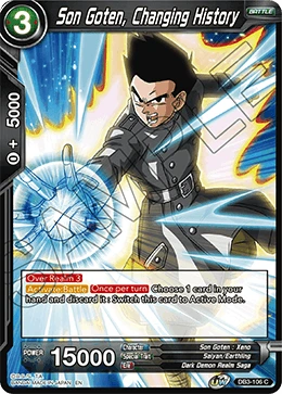 Son Goten, Changing History DB3-106 card