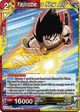 Yajirobe, a New Ally DB3-123 card