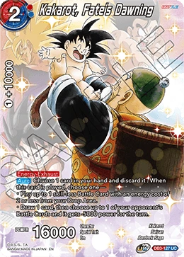 Kakarot, Fate's Dawning DB3-127_PR card