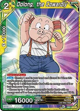 Oolong, the Cowardly DB3-132 card