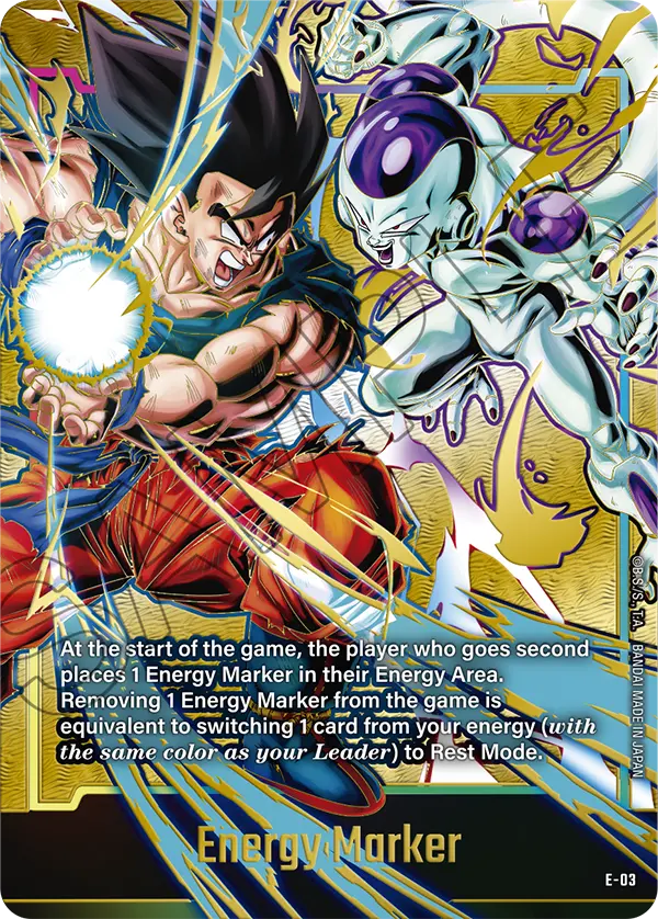 Energy Marker E-03 Dragon Ball Fusion World card, Promo