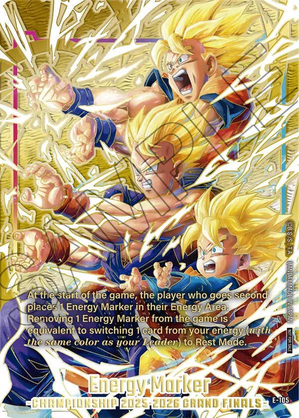 Energy Marker E-105 card