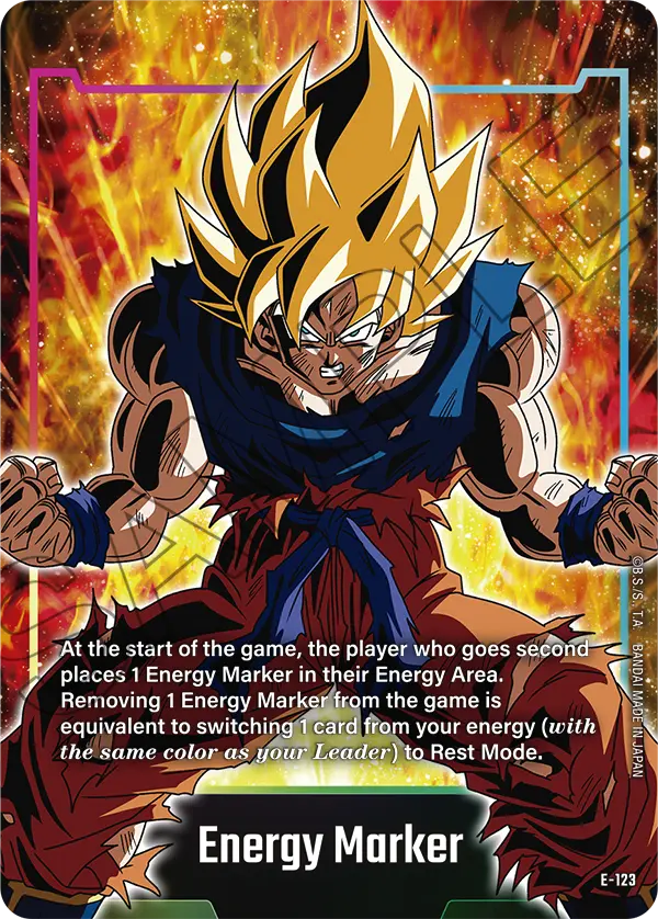 Energy Marker E-123 card