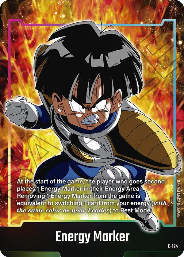 Energy Marker E-124 Dragon Ball Fusion World card
