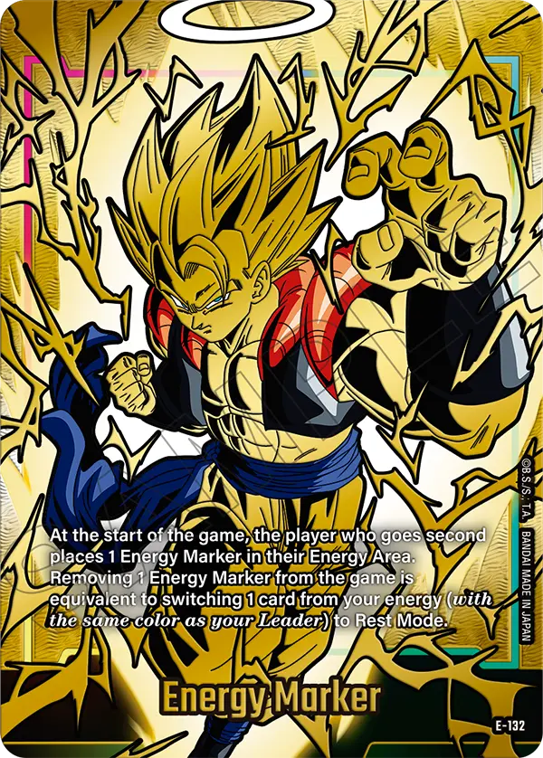Energy Marker E-132 Dragon Ball Fusion World card, Promo