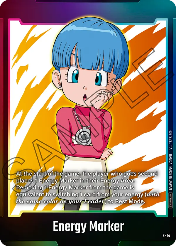 Energy Marker E-14 card
