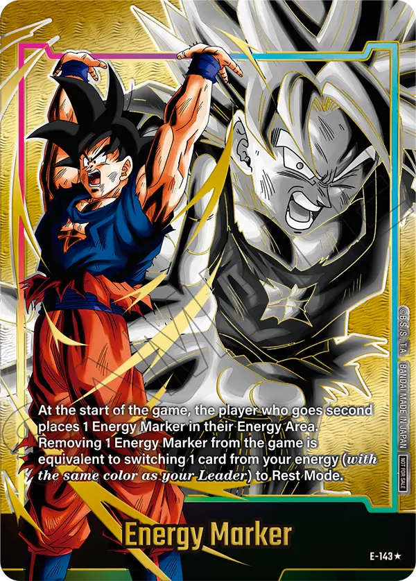 Energy Marker E-143 Dragon Ball Fusion World card, Variant 1