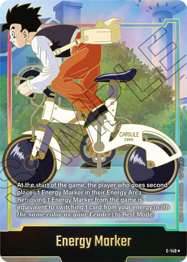 Energy Marker E-149 Dragon Ball Fusion World card, Variant 1