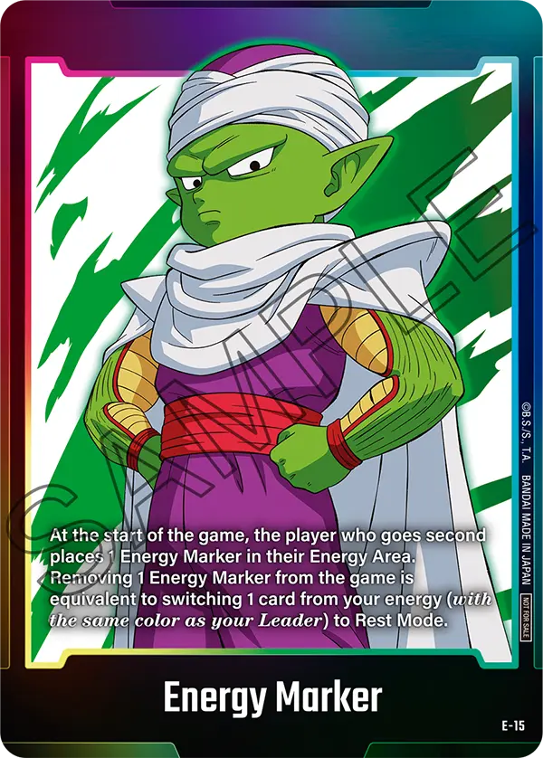 Energy Marker E-15 card