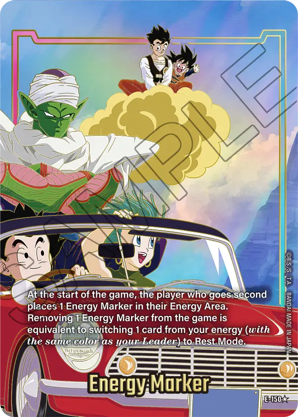 Energy Marker E-150 Dragon Ball Fusion World card, Variant 1