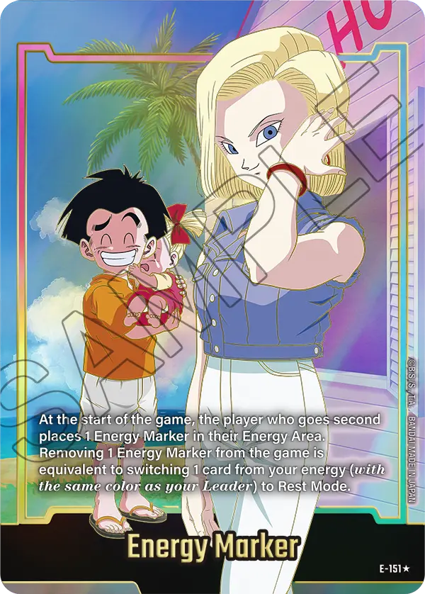 Energy Marker E-151 Dragon Ball Fusion World card, Variant 1