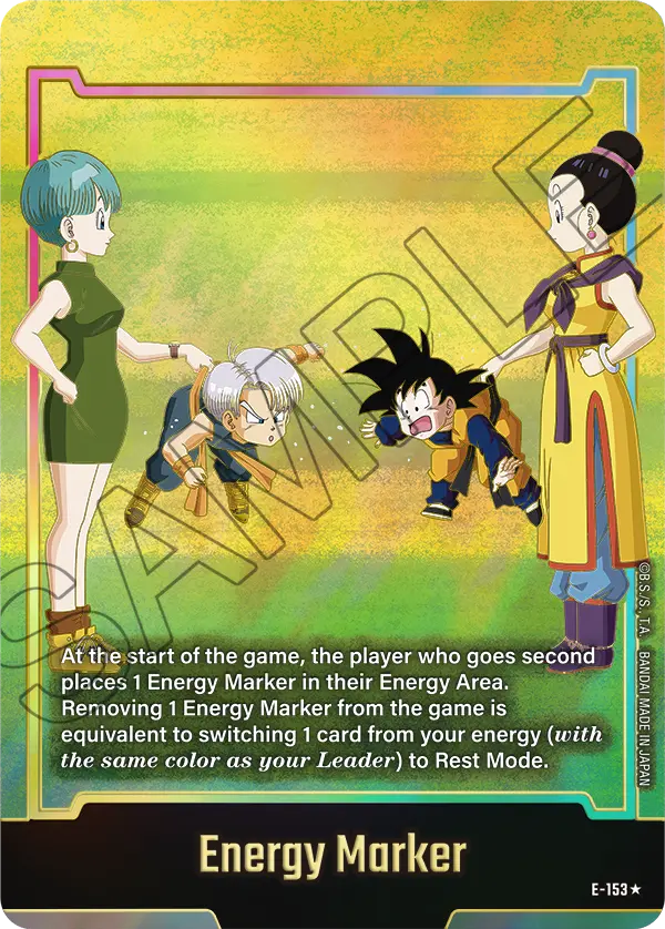 Energy Marker E-153 Dragon Ball Fusion World card, Variant 1