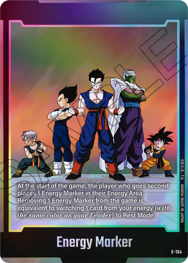 Energy Marker E-154 Dragon Ball Fusion World card
