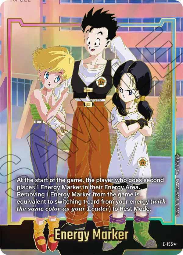 Energy Marker E-155 Dragon Ball Fusion World card, Variant 1