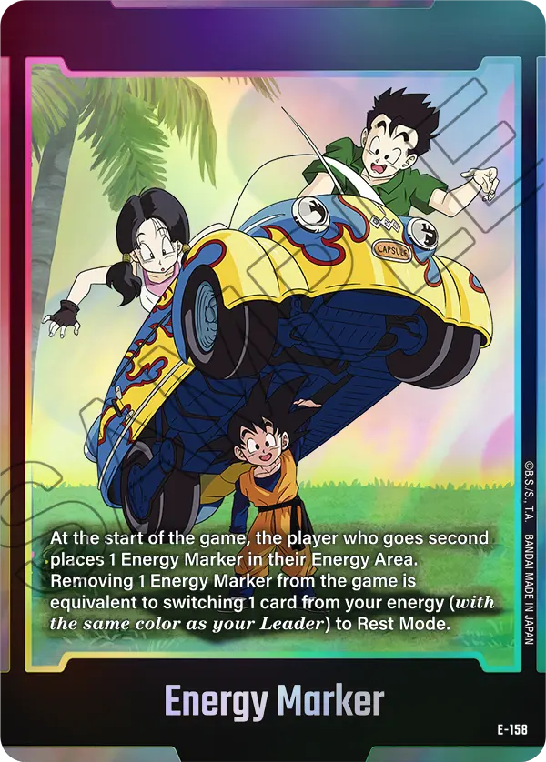 Energy Marker E-158 Dragon Ball Fusion World card
