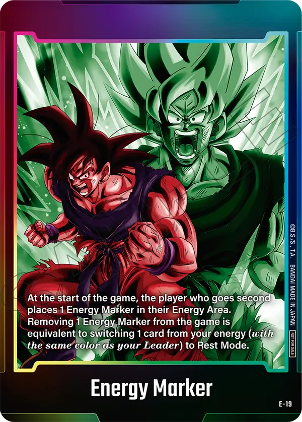 Energy Marker E-19 card