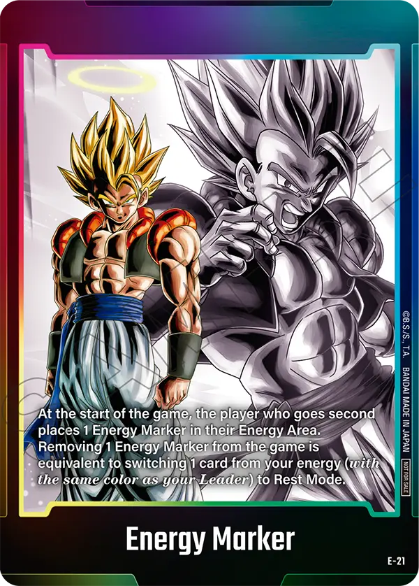 Energy Marker E-21 card