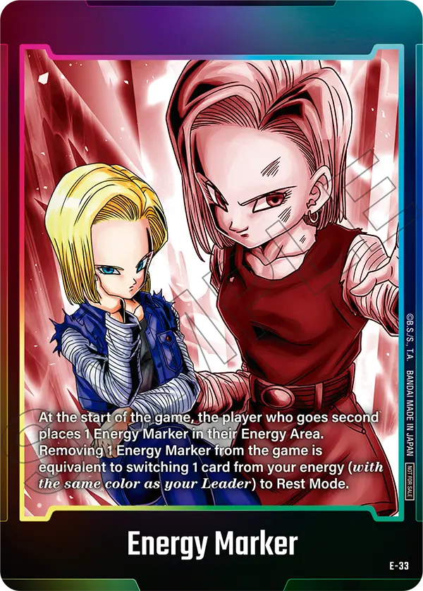Energy Marker E-33 card