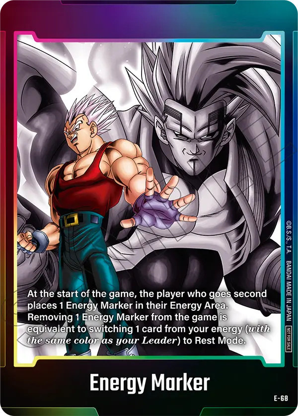 Energy Marker E-68 card