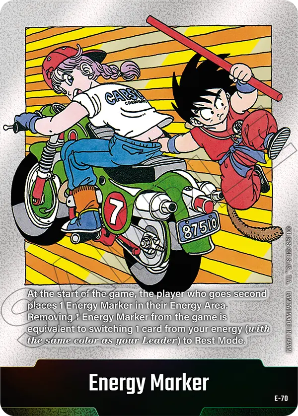 Energy Marker E-70 card