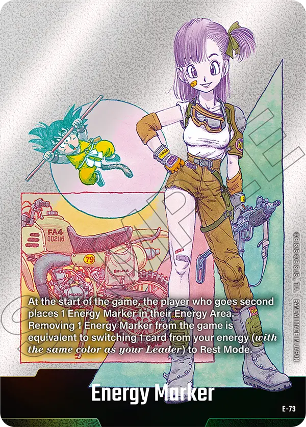 Energy Marker E-73 card