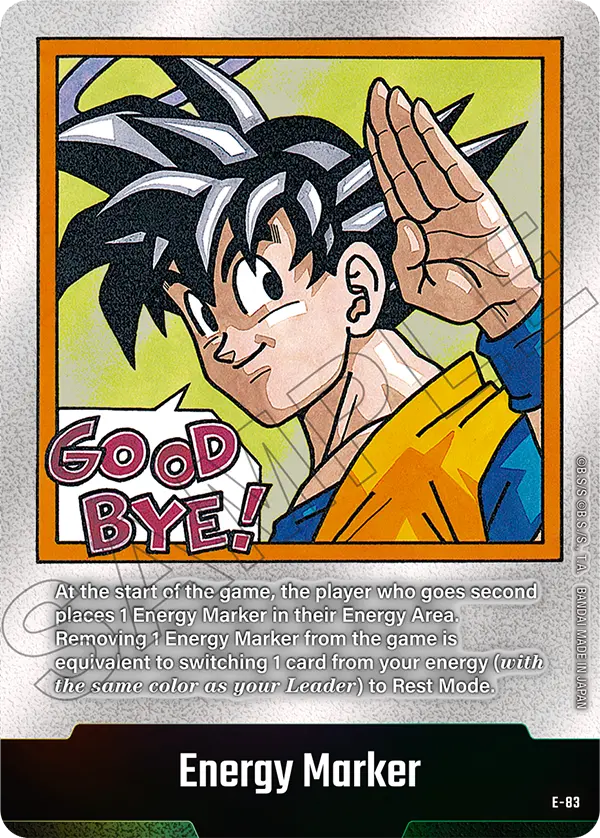 Energy Marker E-83 card