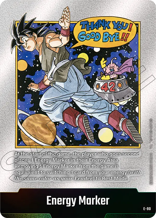Energy Marker E-90 Dragon Ball Fusion World card
