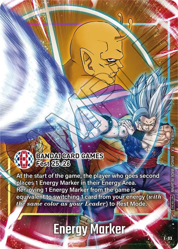 Energy Marker E-93 card