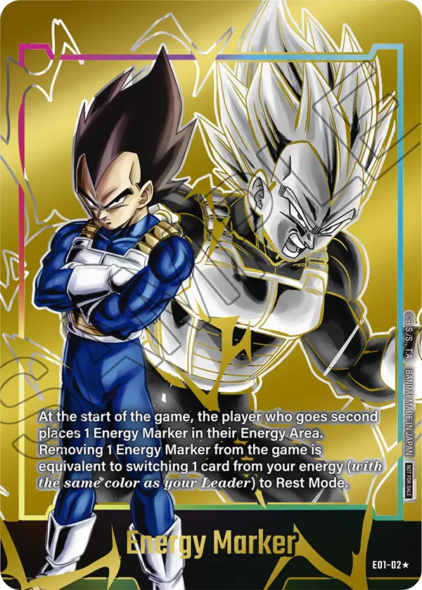 Energy Marker E01-02 Dragon Ball Fusion World card, Promo