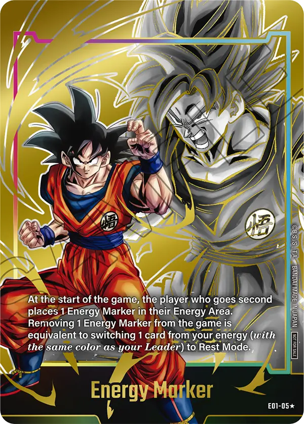 Energy Marker E01-05 Dragon Ball Fusion World card, Promo