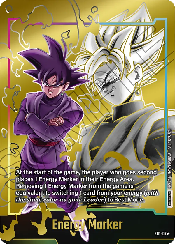 Energy Marker E01-07 Dragon Ball Fusion World card, Promo
