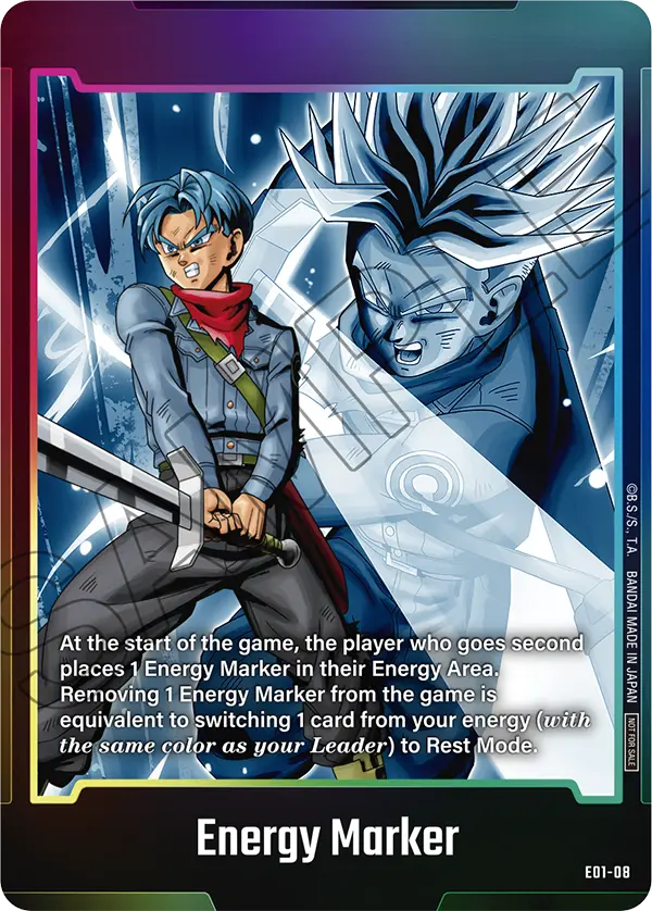 Energy Marker E01-08 Dragon Ball Fusion World card, Promo